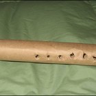 How to Make a Flute Out of Cardboard