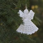 How to crochet an angel Christmas tree topper