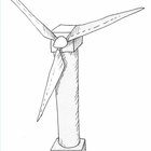 Cómo hacer una maqueta sencilla de una turbina eólica