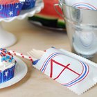 Easy Prep, Easy Clean Up: 4th of July Utensil Packets