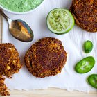 Sweet Potato Chipotle Quinoa Cakes with Cilantro Lime Crema
