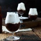 Chocolate Stout Pudding with Beer Whipped Cream