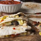Roasted Squash and Portobello Mushroom Quesadillas