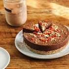 Healthier, No-Bake Chocolate and Almond Tart