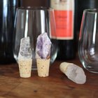 DIY Jeweled Crystal Wine Stoppers