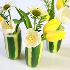 Cucumbers Aren’t Just for Salads–How to Turn an Ordinary Vegetable into a Charming Flower Vase