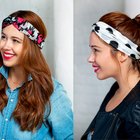 DIY Twisted Turban Headband