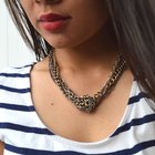 DIY Knotted Chain Necklace