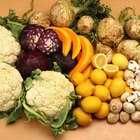 Listing of Fruits and Vegetables