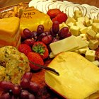How to Display Cheese on a Tray