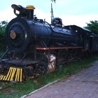 Manualidades de vagones de tren con cajas de cartón