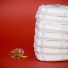 How to Make a Stork Diaper Cake