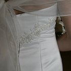 How to Get Makeup Out of a White Dress