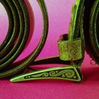 How to Attach Buckles to Leather Belts
