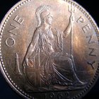 El valor de una moneda rara de un centavo