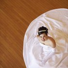 How to Bustle a Wedding Dress for Dancing