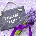 How to Say Thank You