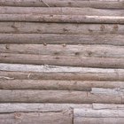Cómo pelar la corteza de los árboles de cedro para la construcción de casas 