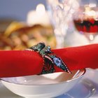 How to Roll Silverware Into Napkins