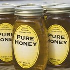 Ingredients for Honey Sugar Scrubs