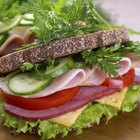 Calories in a Ham & Cheese Sandwich on Wheat Bread