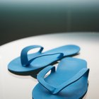 How to Decorate Flip Flops With Fleece