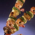 What Goes on Shrimp Shish-Kabobs?
