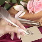 Etiquette of Addressing Wedding Invitations in Ink