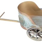 ¿Cómo hacer un carro romano de juguete para un proyecto de niños?