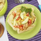 How to Cook Tortilla Shells in the Microwave for a Taco Bowl