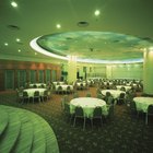 How to Calculate How Big a Banquet Hall Is Needed