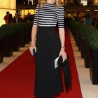 What to Wear With a Black and White Striped Sweater