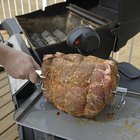 How to Barbeque Boneless Prime Rib on a Rotisserie