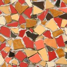 Cómo reciclar azulejos de cerámica para hacer trébedes de mosaico. 