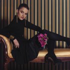 How to Wear a Little Black Dress in the Winter