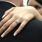 Proper Wearing of a Woman's Wedding Set