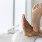 How to Take a Hot Shower to Peel Skin Off the Feet