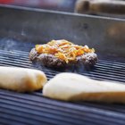 Cooking Burgers on a Weber Q 120 Gas Grill