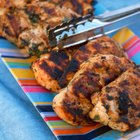 How to Pre-Bake Skinless Chicken Thighs Before Grilling