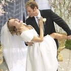 What Color Tux Goes With an Ivory Dress?