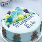 How to Make Booties & Rattles Out of Buttercream Frosting