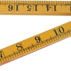 Cómo medir con las fracciones de una pulgada 