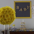 Baby Shower DIY: Create a Focal Wall on a Budget