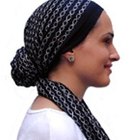 How to Tie a Headscarf in the Ribbon Style