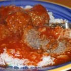 Recipe for Ground Beef and Rice Balls