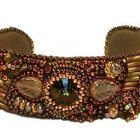 How to Make a Bead Embroidered Cuff Bracelet