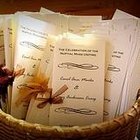 How to Word a Wedding Bulletin