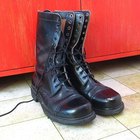 best way to polish boots military
