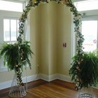 Decorating Arches for a Wedding