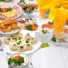 Ideas for a Wedding Reception Buffet